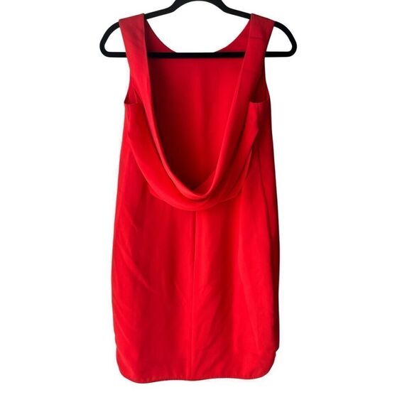 BCBGMaxazria Plunge back Ellie dress size 2 Poppy color, flattering, date - Picture 5 of 12